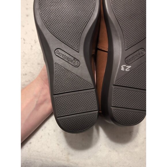 Baretraps Greta Women's Size 7 Wide Shoes Brown Vegan Comfort Casual Loafers - Picture 9 of 10